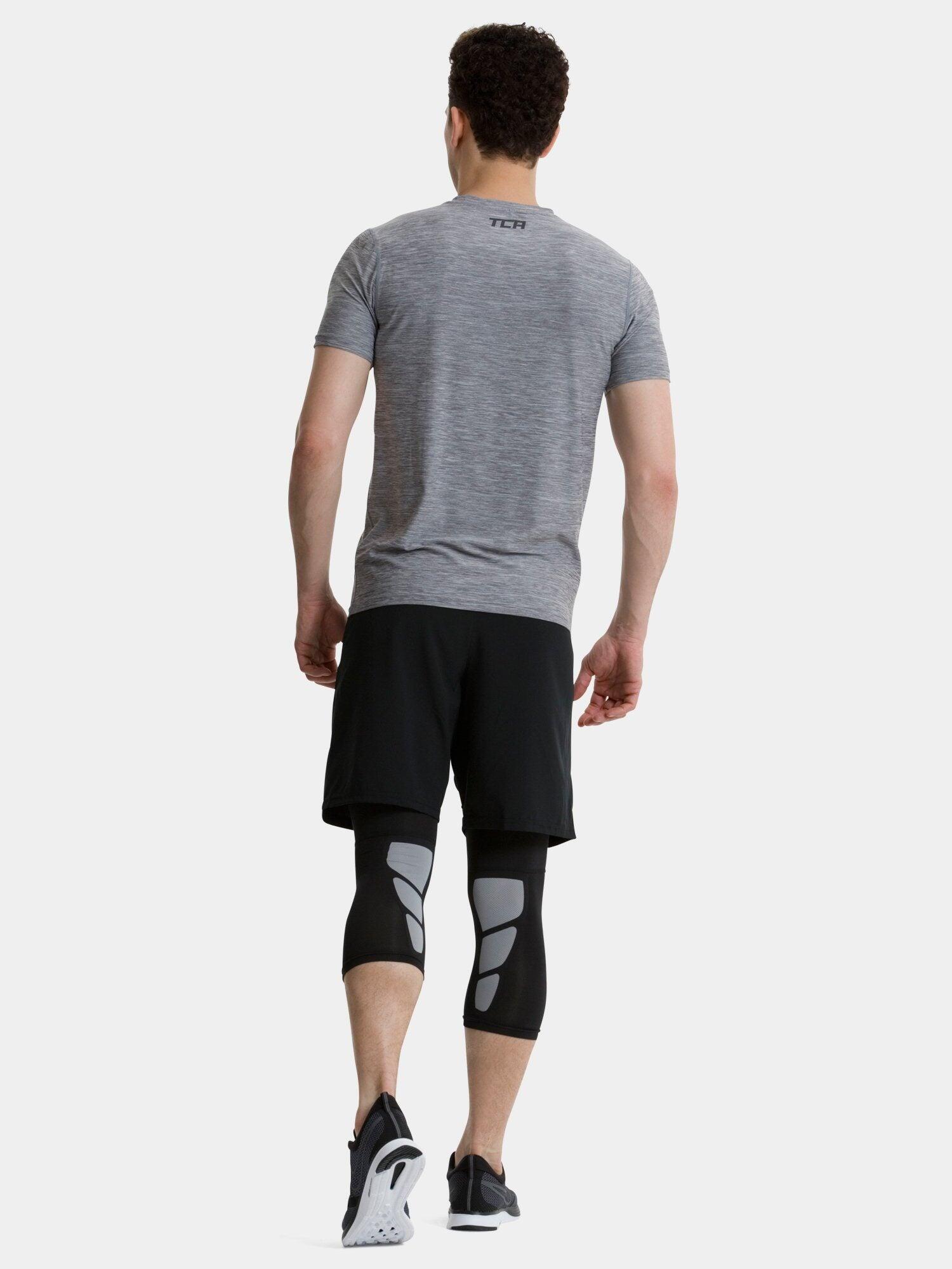 Men’s Galaxy 4D-Stretch Running Gym T-Shirt - Cool Grey 2/6