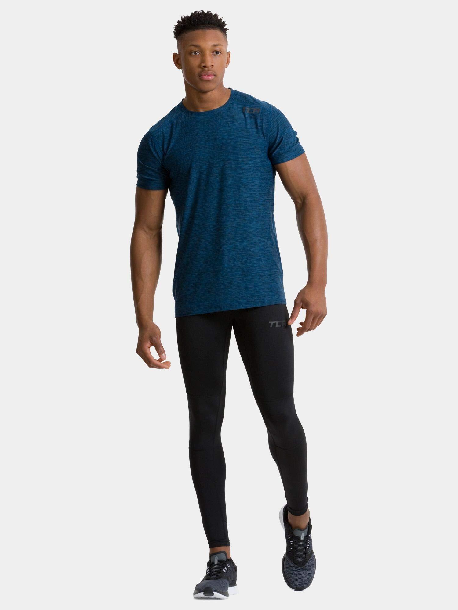 Men’s Galaxy 4D-Stretch Running Gym T-Shirt - Navy 4/6