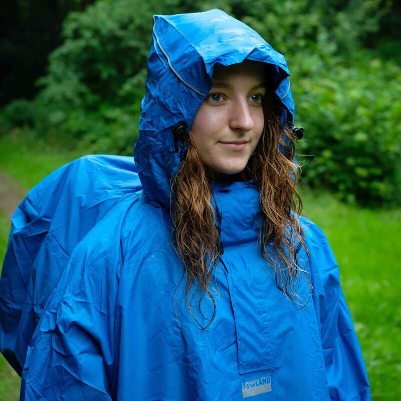 LOWLAND Backpacking Poncho - 100% wasserdicht - atmungsaktiv