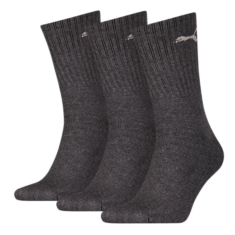 Chaussettes courtes unisexes PUMA Anthracite (lot de 9 paires) 2/2