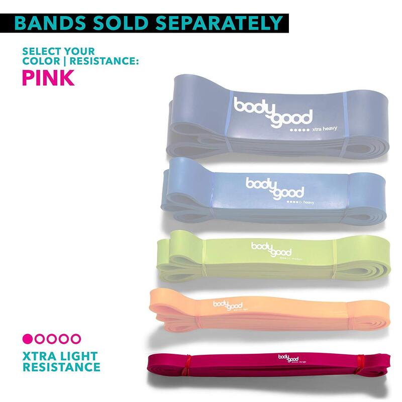 BODYGOOD Trainings Pull Up Widerstandsband Pink