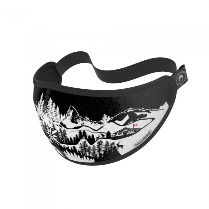 Tour de cou protection masque visière Covid ski snowboard unisex adulte