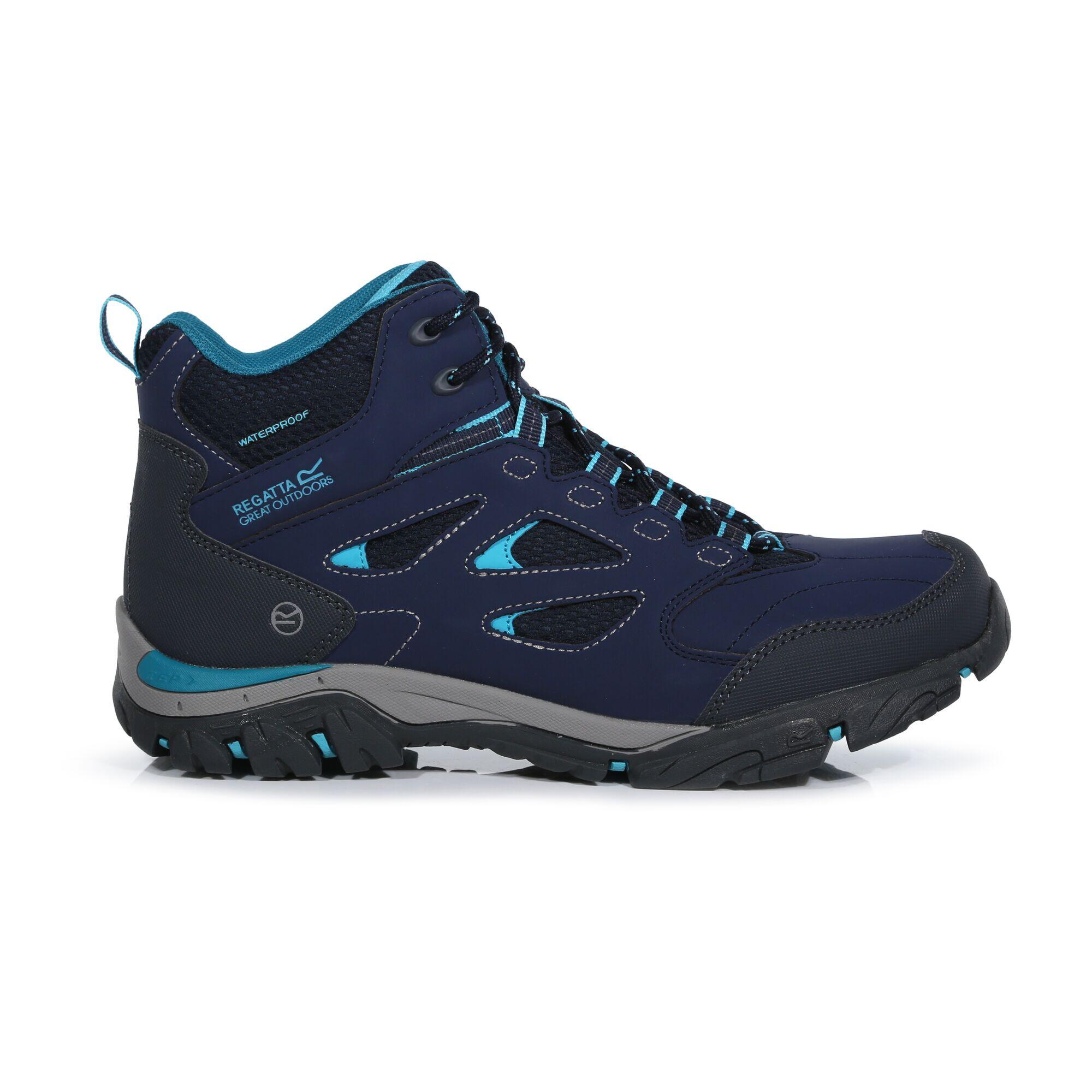 REGATTA Lady Holcombe IEP Mid Women's Hiking Boots - Navy