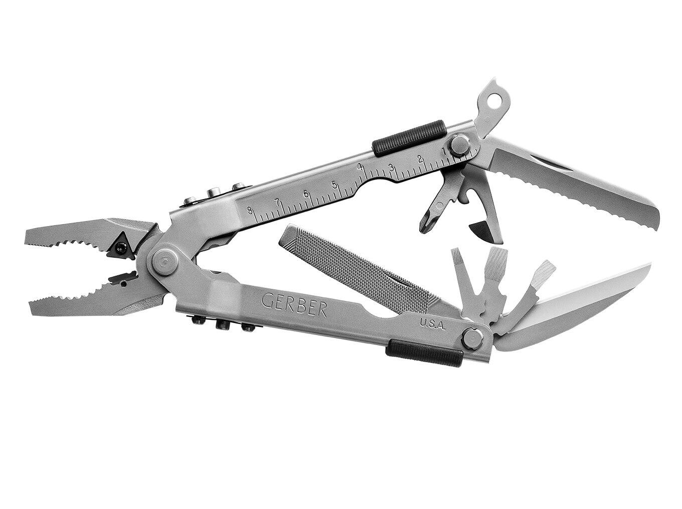 Outil multifonction Gerber MP600 Bluntnose – finition argentée 1/1