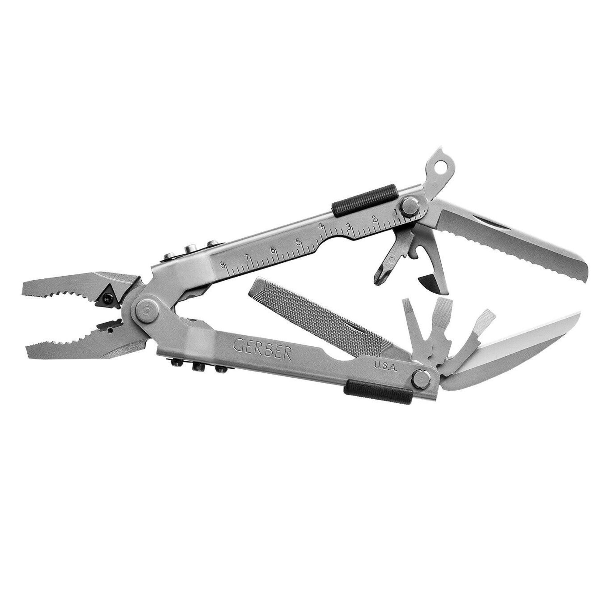 Gerber - Outil Multifonction Gerber Mp600 Bluntnose – Finition Argentée - Couteau Multifonction - Incolore - Taille Unique - Decathlon