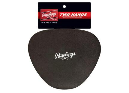 Honkbal Handschoen - Two-Hand Trainer - Foam (Zwart)