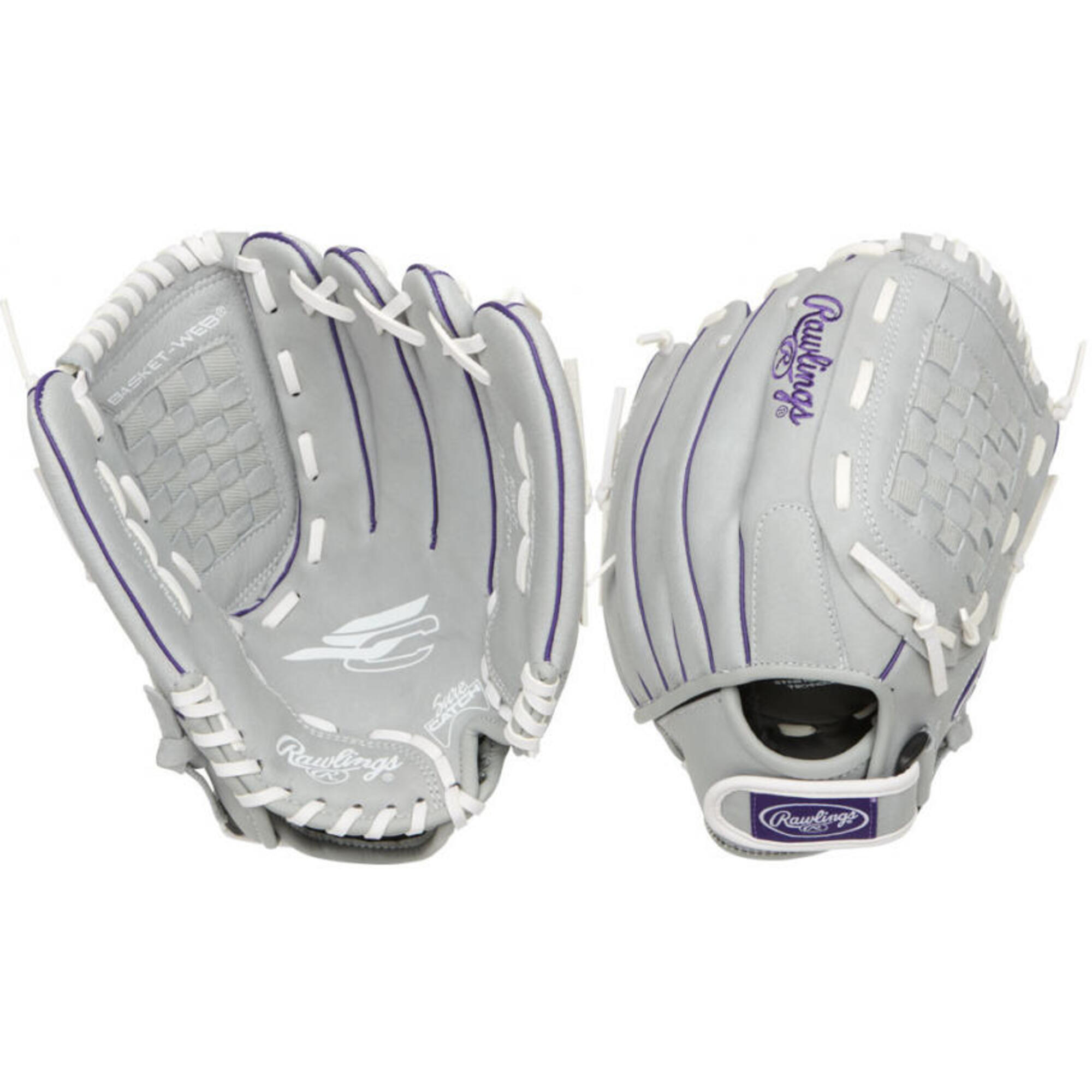 Softball Glove - SCSB12PU Sure Catch - Youth - 12 inch (Grey)