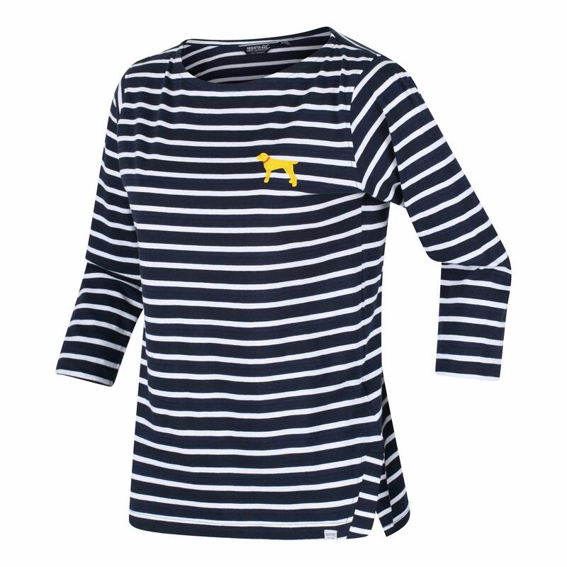 Freizeitshirt Polina Freizeit Damen TrueRedStrpe REGATTA