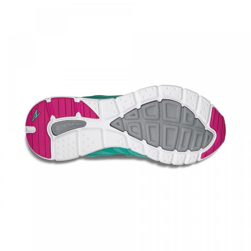 Zapatillas de triatlón para damas Color aguamarina/fruta de la pasión/gris US ZO