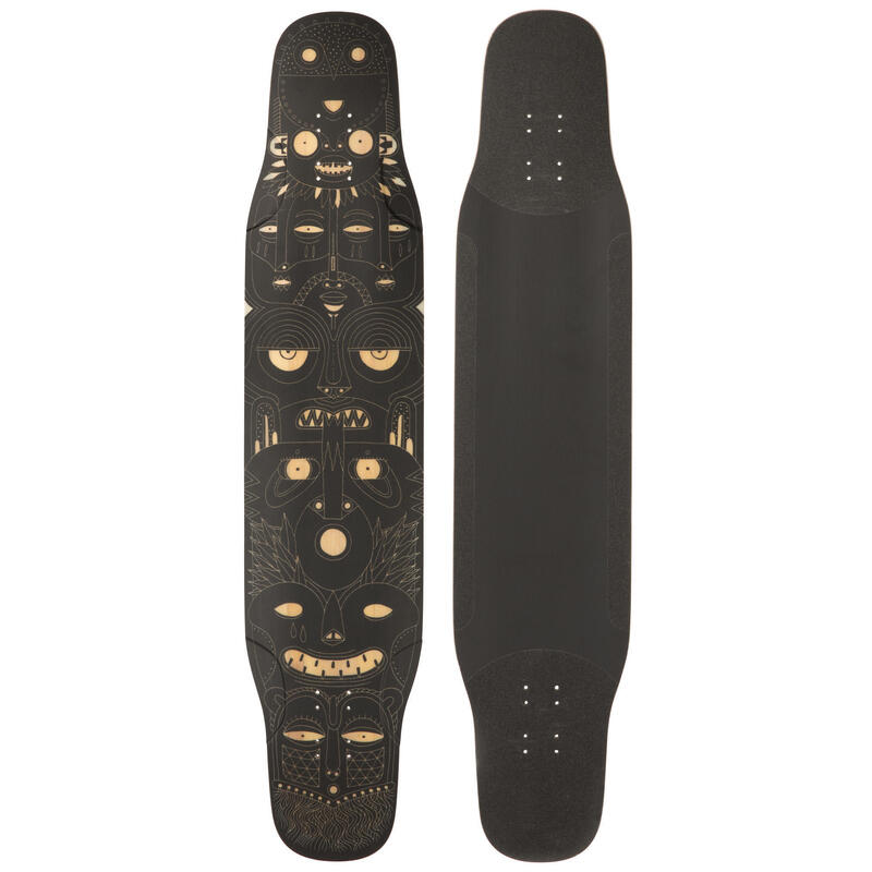 Tweedehands Longboarddeck Dancing 500 Totem mat