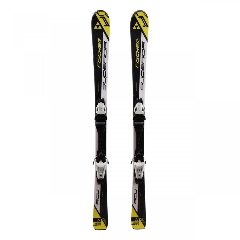 RECONDITIONNE - Ski Junior Fischer Superior Rc4 + Fixations - BON