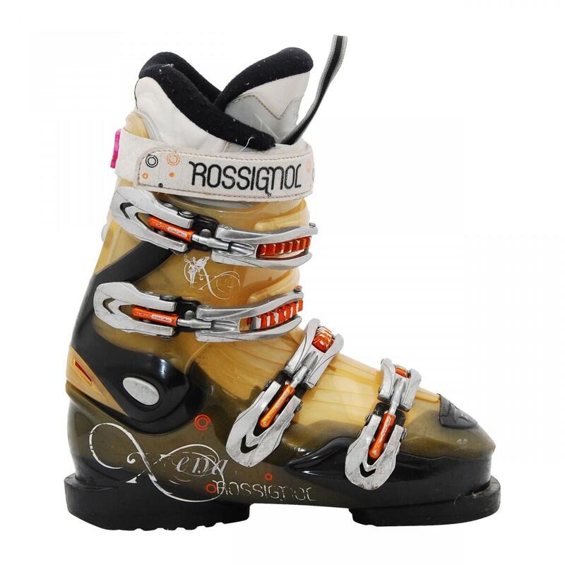 RECONDITIONNE - Chaussure De Ski Rossignol Xena Or/noir - BON