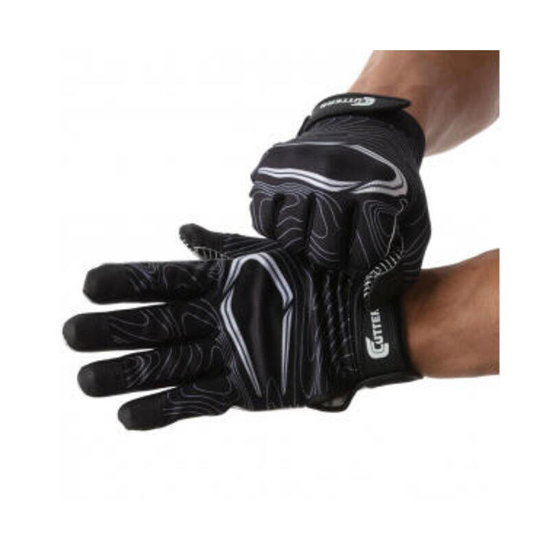 Fotbal american - Mănuși - Mănuși de primitor - Adulți (Negru)