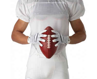 Football américain - NFL - S150 - Game Day - Gants de receveur - Adultes (Blanc) 2/3