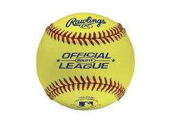 Baseball en cuir - Jaune Optique - match - Baseball d'entraînement (Jaune)