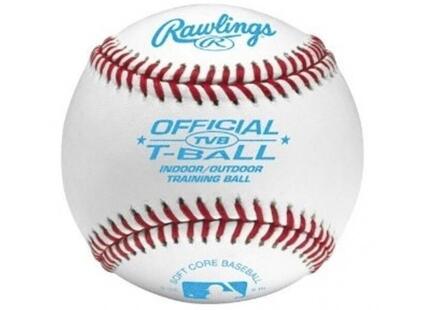 4 Stuks TVB Soft Training Baseball (Wit)