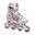 Roces inline-Skates Jokey 3.0 softboot 82A weiß/rosa
