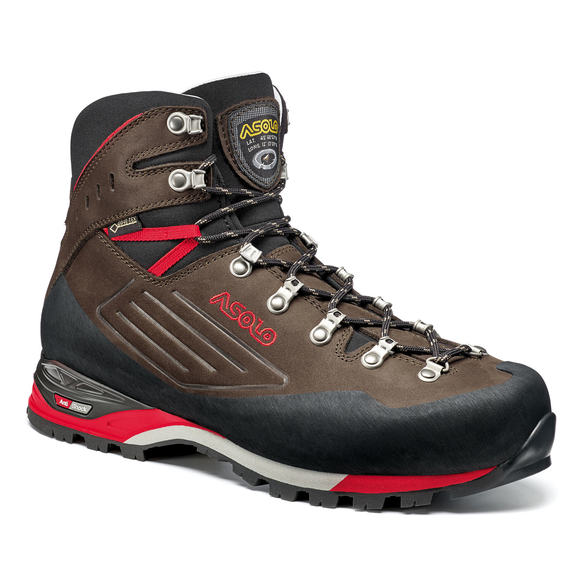 ASOLO Scarpe trekking uomo SUPERIOR Gore-Tex Vibram marroni