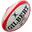Bola de treino de Rugby Gilbert G-TR4000 - Tamanho 4