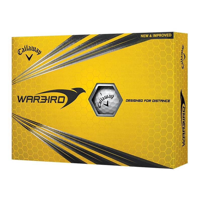 Boite de 12 Balles de Golf Callaway Warbird Blanches
