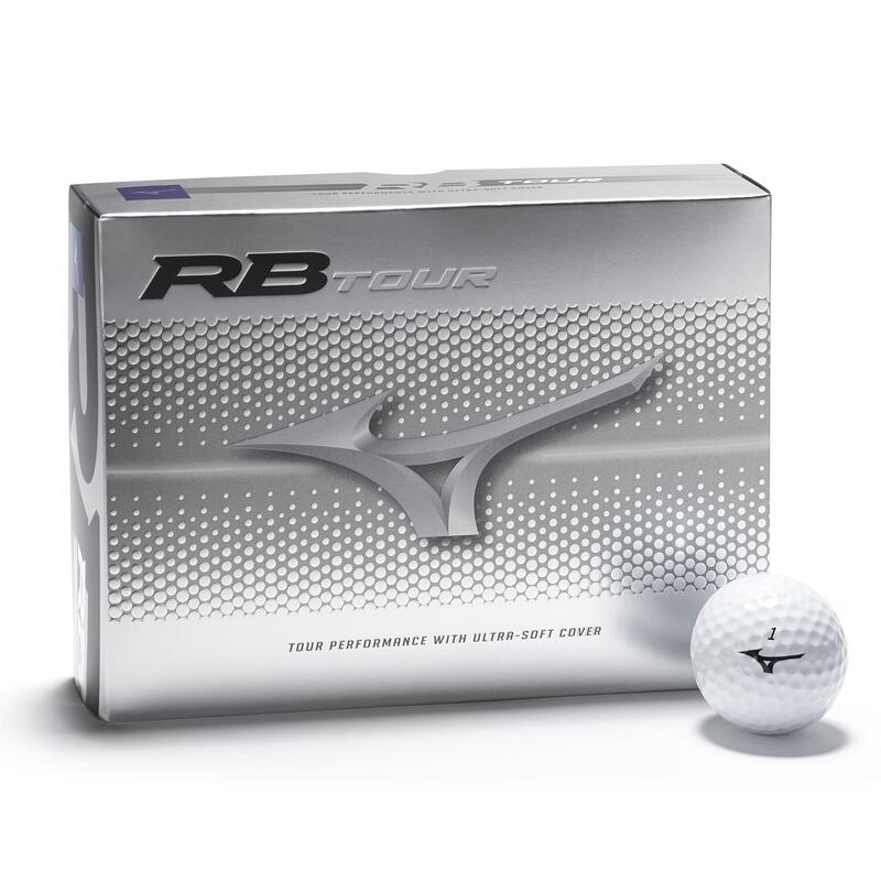Boîte de 12 Balles de Golf Mizuno RB Tour Blanche