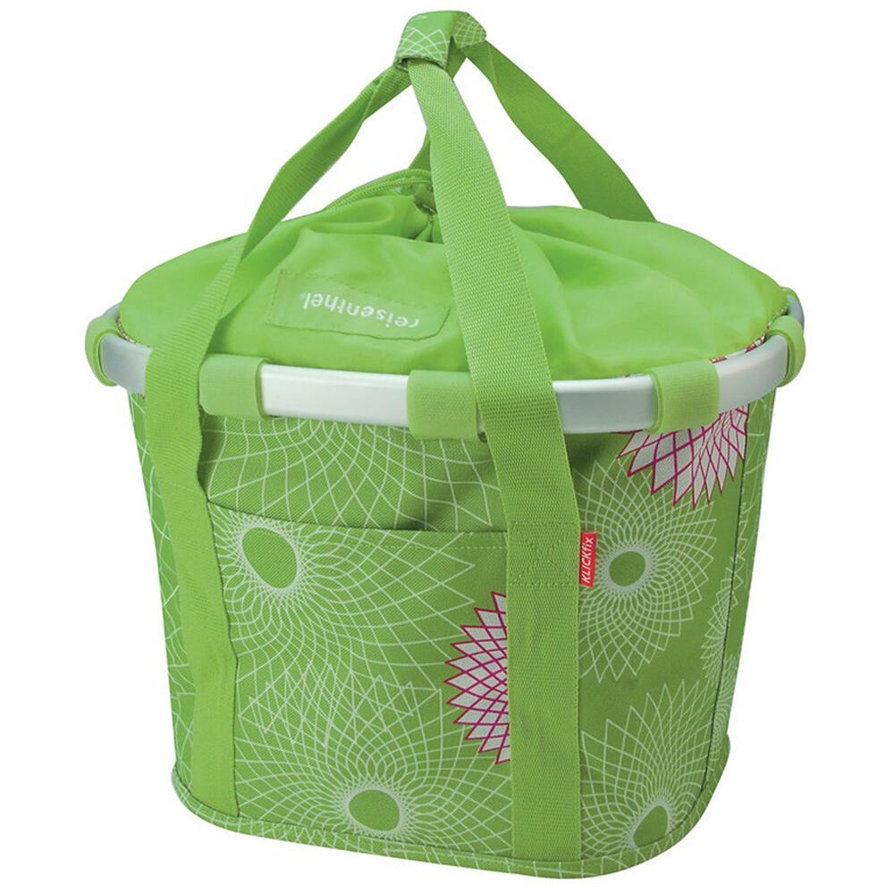 Klickfix - Panier Pour Vélo Avant "bike Basket" Lime/vert - Sacoche De Guidon - Vert - 15 L - Decathlon