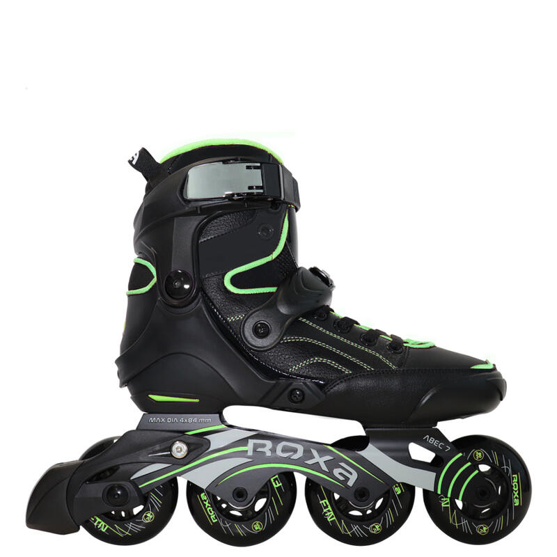 PATINES LÍNEA HOMBRE FITNESS ROXA PUNCH NEGRO Y VERDE