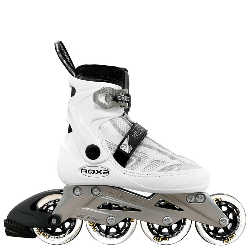 Pattino in linea adulto F-9 Bianco
