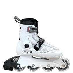 Patines Línea Mujer Fitness Roxa F-9 90 mm blanco