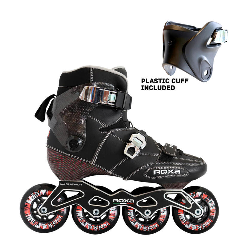 Patins em linha - Mia - Zwart/Paars - Gr. 29-32 HUDORA - Decathlon