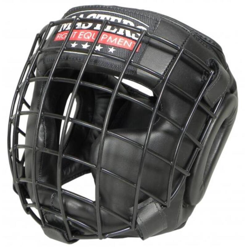 Kask bokserski z kratką Masters Fight Equipment KSS-4BPK