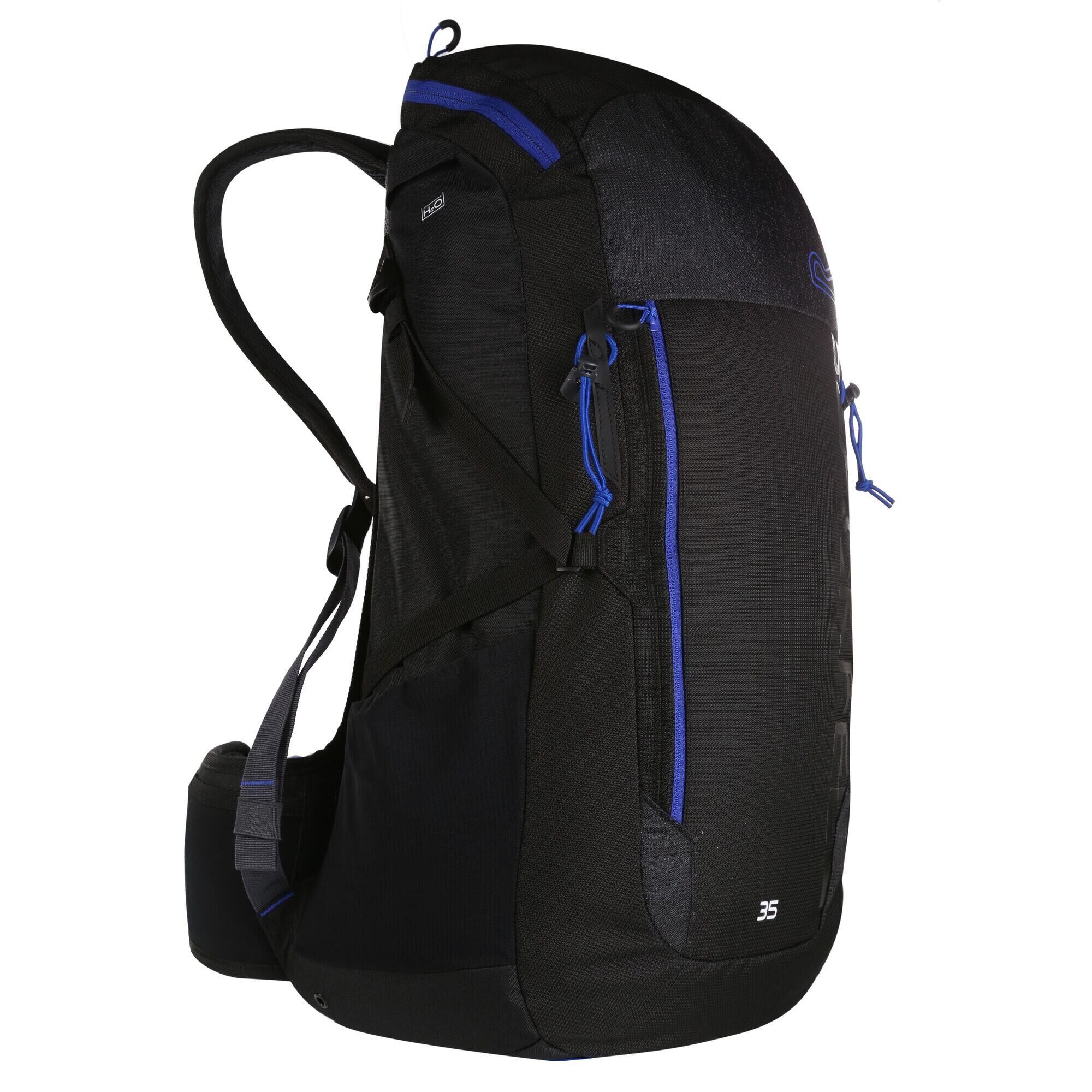 REGATTA Blackfell III 35L Adults' Unisex Hiking Rucksack - Surf Spray Black