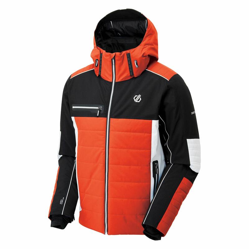 Out Force Heren Skiën Waterdichte Jas - Oranje