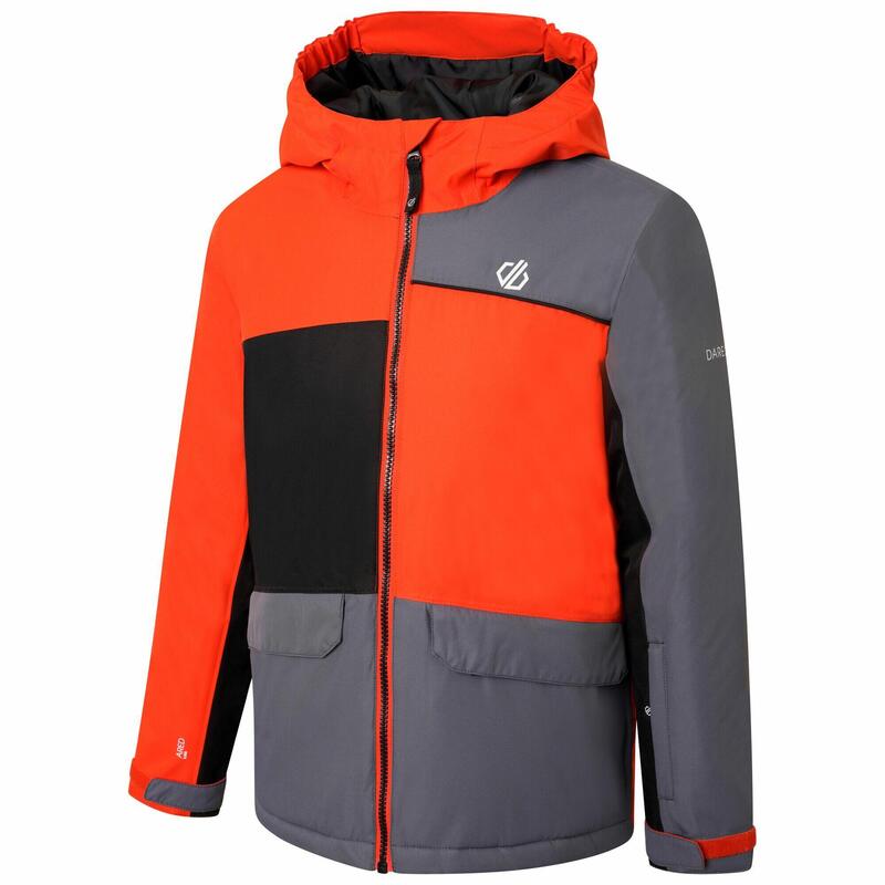 Remarkable Veste de ski imperméable à capuche pour enfant - Orange