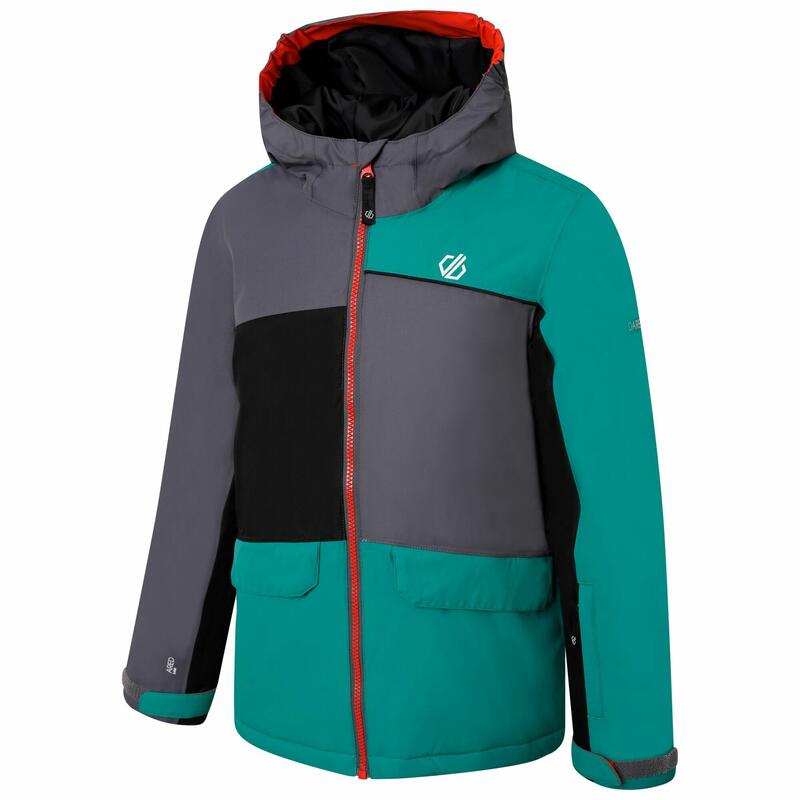 Remarkable Veste de ski imperméable à capuche pour enfant - Vert