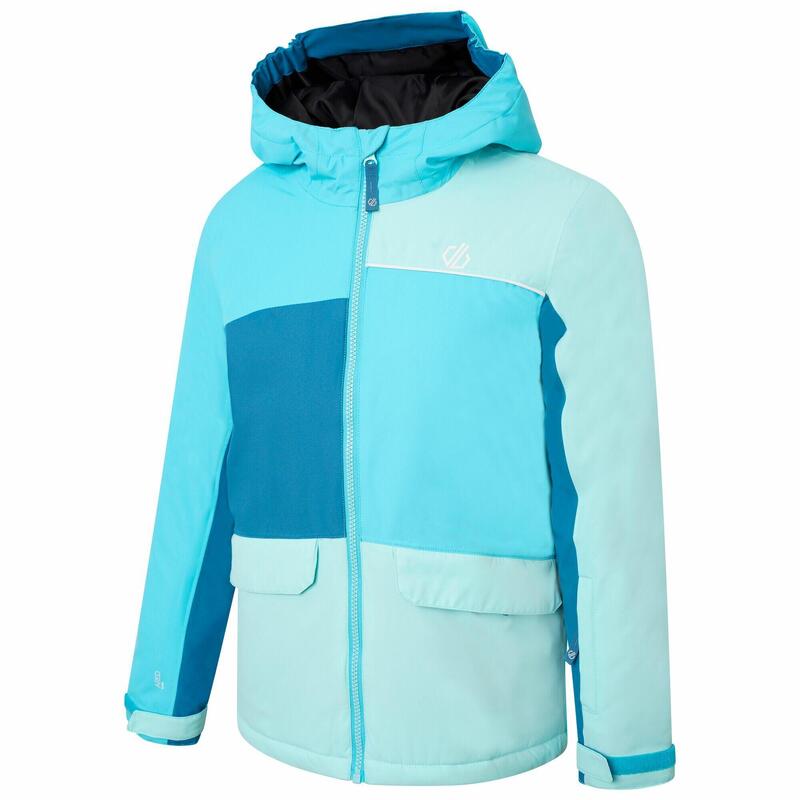 Remarkable waterdichte ski-jas met capuchon voor kinderen - Lichtblauw