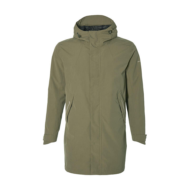 Waterdichte parka Basil mosse | Decathlon