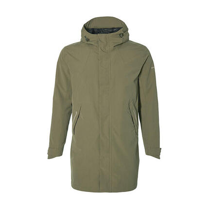 Parka de pluie vélo Basil Mosse homme — vert olive
