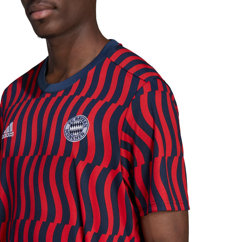 Trikot kurzarm FC Bayern München Pre-Match Shirt 2021/2022 ADIDAS