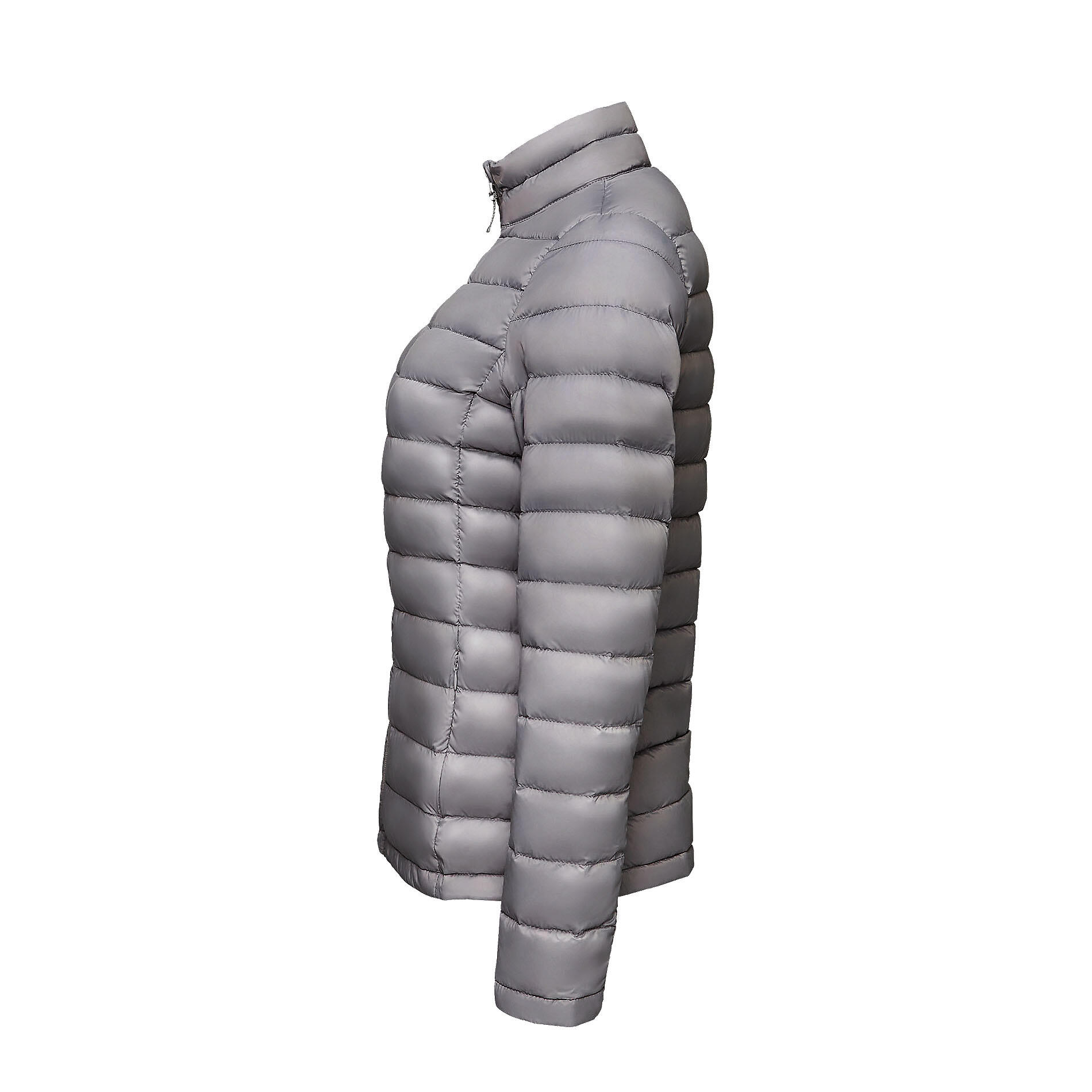 Steppjacke Wilson, leicht Damen Metallgrau 3/4