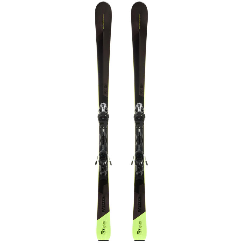 Reconditionné - SKI DE PISTE HOMME AVEC FIXATION / BOOST 900 NOIR - Très bon
