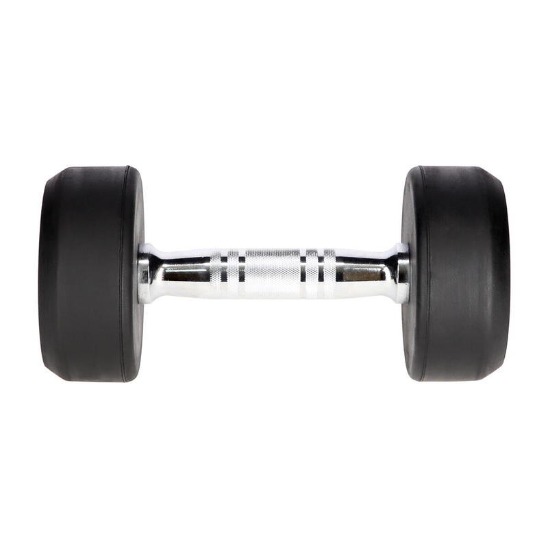 Gantere oțel cromat 1–70 kg mâner striat fitness profesional HMS HG PRO