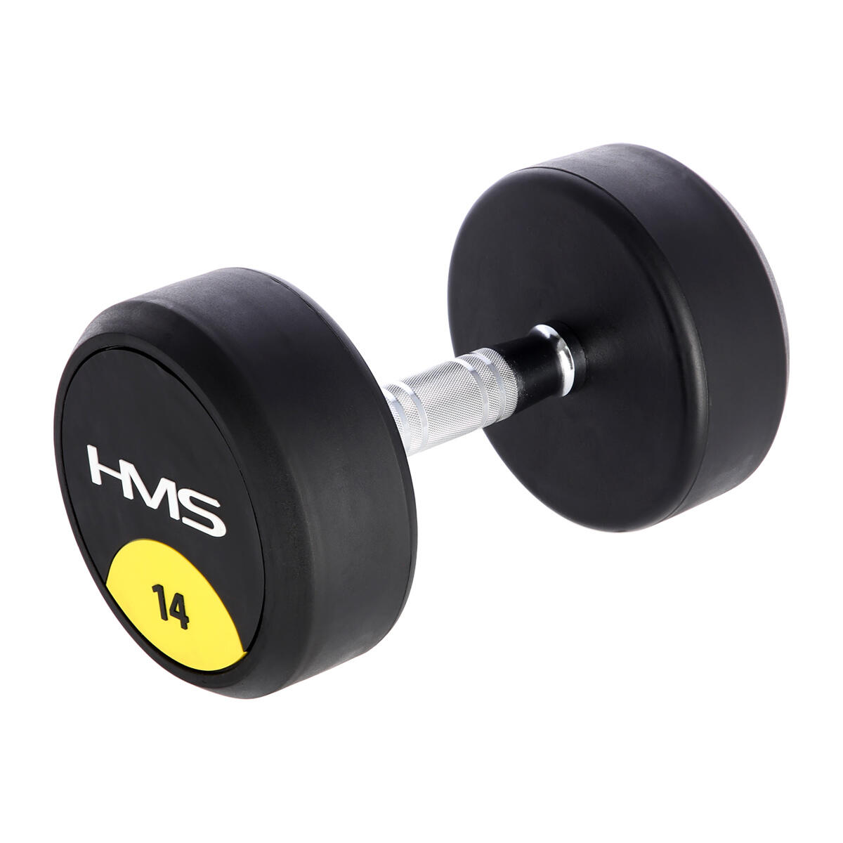 Gantere oțel cromat 1–70 kg mâner striat fitness profesional HMS HG PRO