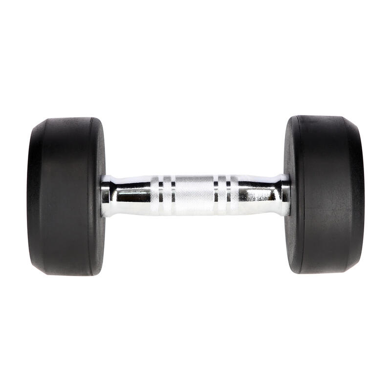 Gantere oțel cromat 1–70 kg mâner striat fitness profesional HMS HG PRO