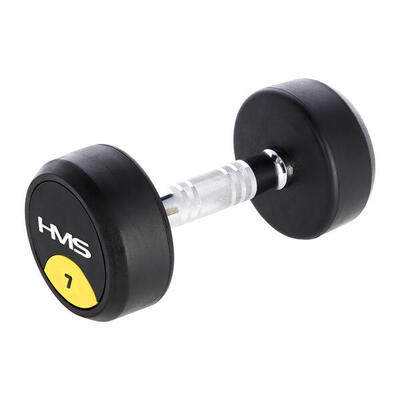 Ronde halter met rubberen coating hms hg pro