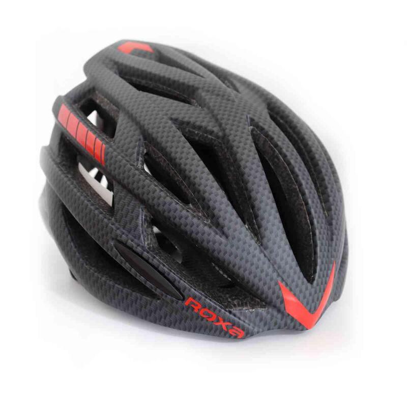 Casco texture Carbon/rosso tg.S-M