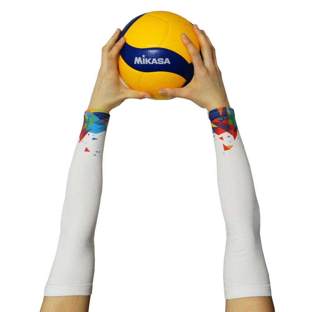 Rękawki siatkarskie unisex JG TEAM bioactiv długie 4/6