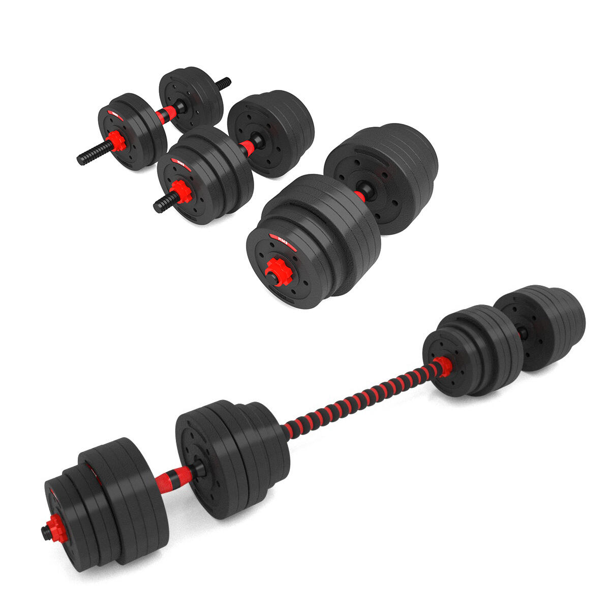 Verstelbare Halter en Dumbbell Set - 40 kg 5/7
