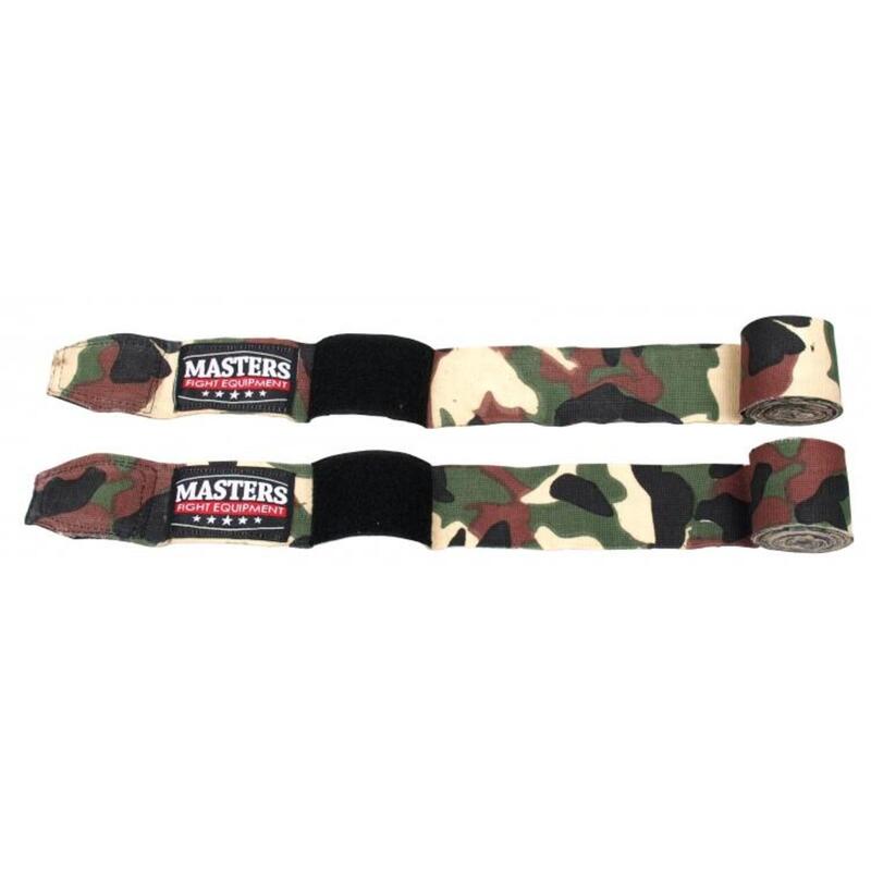 Taśmy bokserskie Masters Fight Equipment CAMOUFLAGE BBE-MFE-2,5