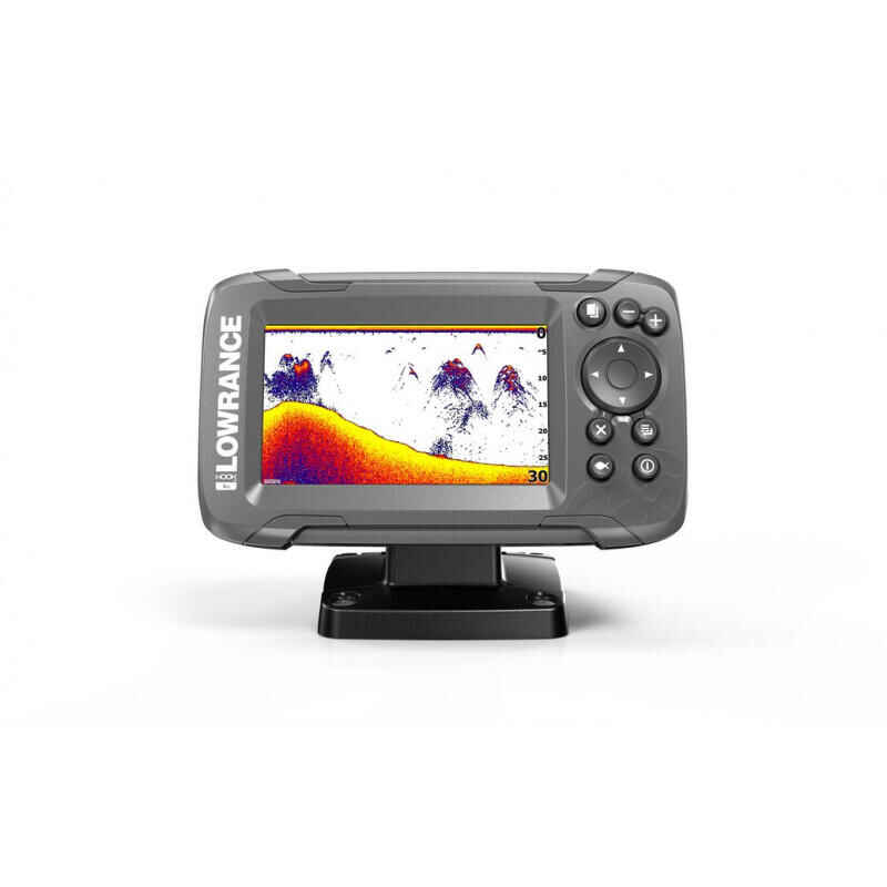 Fishfinder HOOK² 4x Lowrance mit Schwinger TA 200 kHz